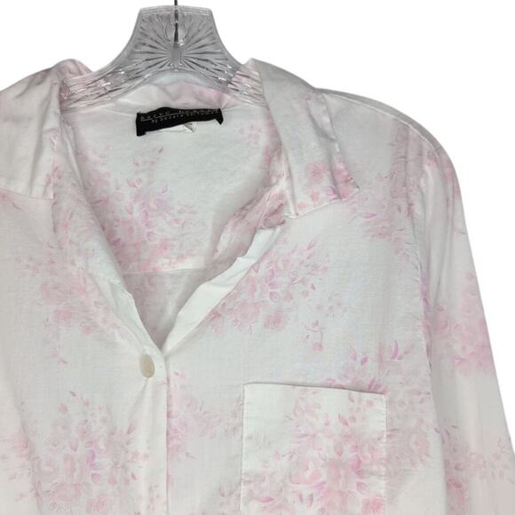 Harve Bernard by Bernard Holtzman floral print button-front shirt, size Med - Picture 7 of 7